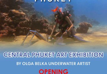 Opening of an exhibition of underwater paintings by Olga Belka