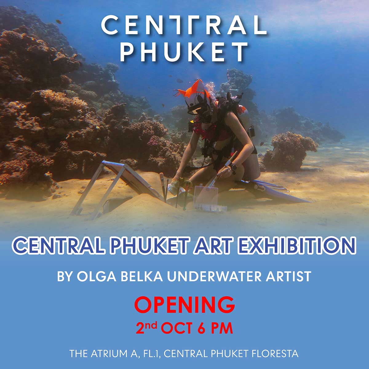Exhibitions Olga Belka underwater artist