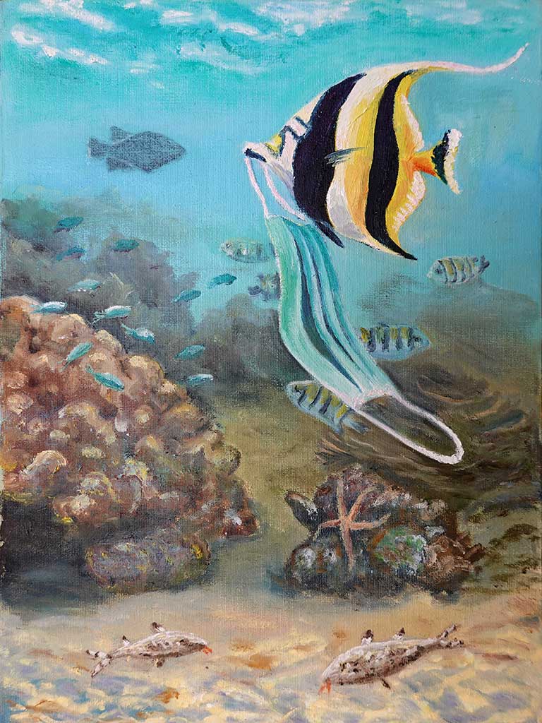 underwater fish paintings